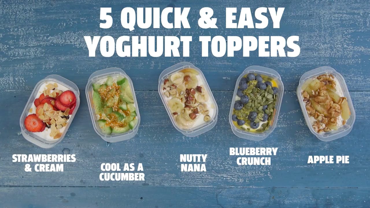 Quick and easy yogurt wrappers